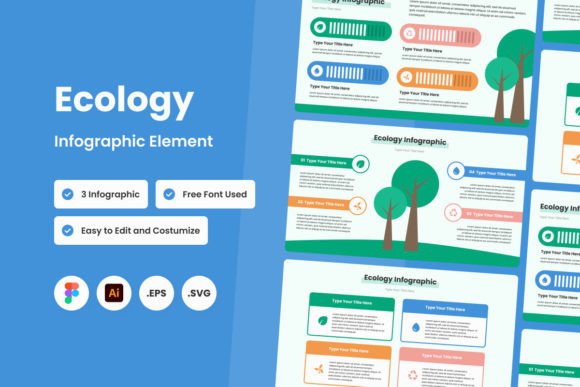 Ecology Infographic Template V2: Graphics for Eco-Crafting