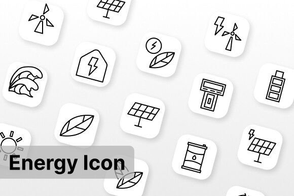 Energy Icon Graphics & Icons