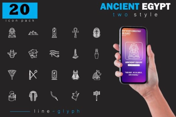 Explore Ancient Egypt Icon Pack