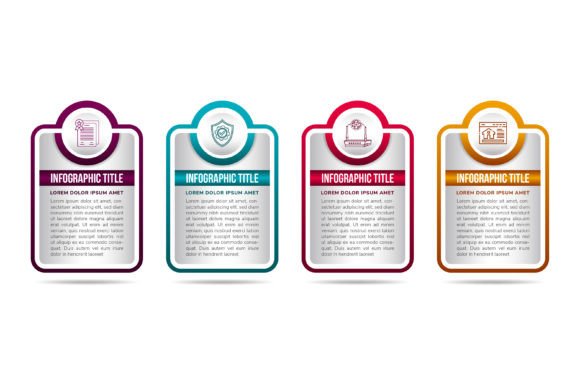 Infographic Rectangle Vertical Layout for Graphics