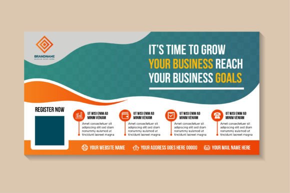 Its Time to Grow Horizontal Banner Graphics