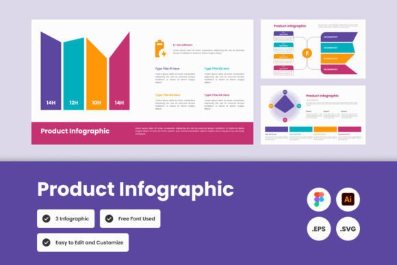 Product Infographic Template V2: Graphics That Shine