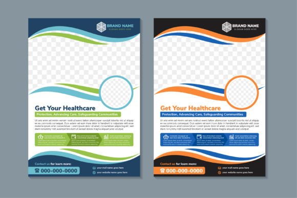 Your Healthcare Vertical Flyer: Graphics and Print Templates